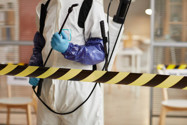 Professional Biohazard technician working in Sealevel, NC